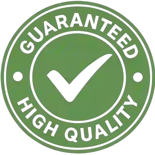 Guaranteed high quality badge