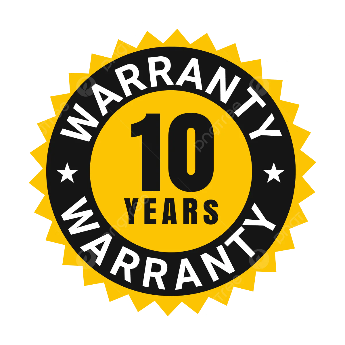 10 Year Warranty