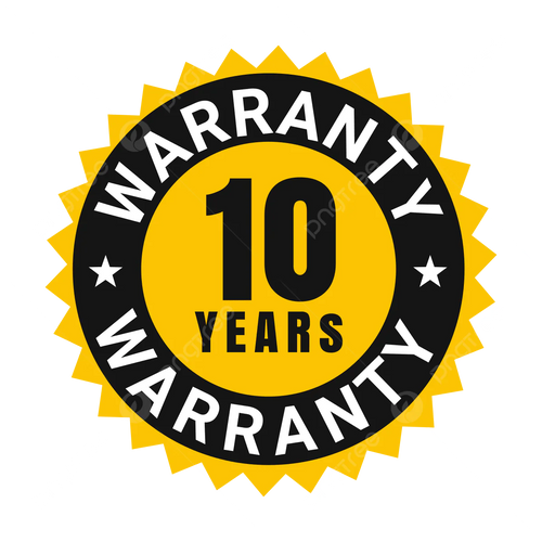 10 Year Warranty